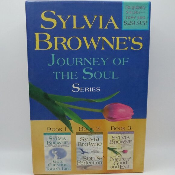 Journey of The Soul Series by Sylvia Browne 3 Book Set - Picture 1 of 6
